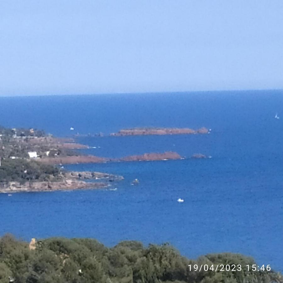 Studio 4P Vue Mer Calme Cap Esterel Saint-Raphaël エクステリア 写真